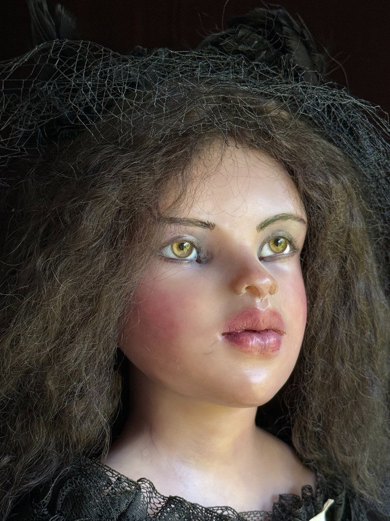 OOAK Anna Brahms 31" Contemporary Artist Collectible Polymer Clay Doll