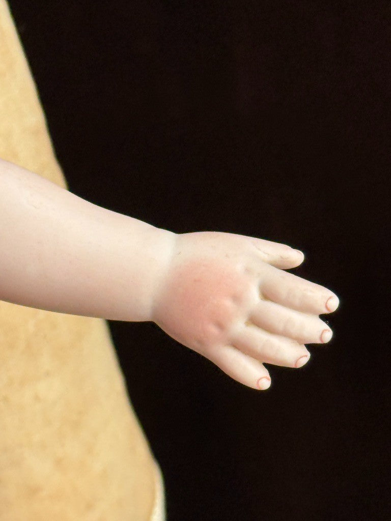 Antique German 21.5” Simon Halbig 1010 Bisque Head Doll