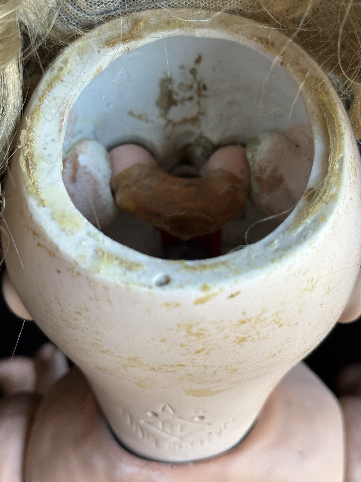 Lot of 2 Antique Bisque Head Baby Dolls Nippon and Koppelsdorf