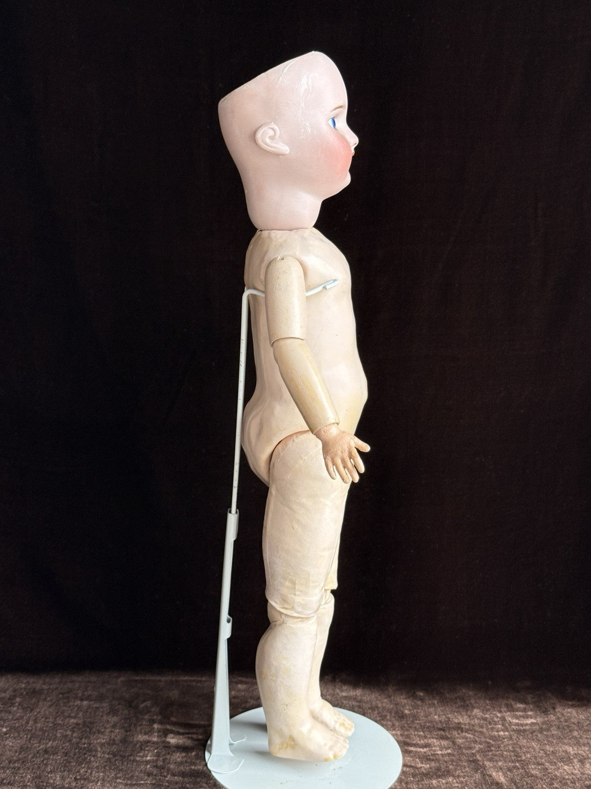 Antique French 20” SFBJ 60 Bisque Head Doll