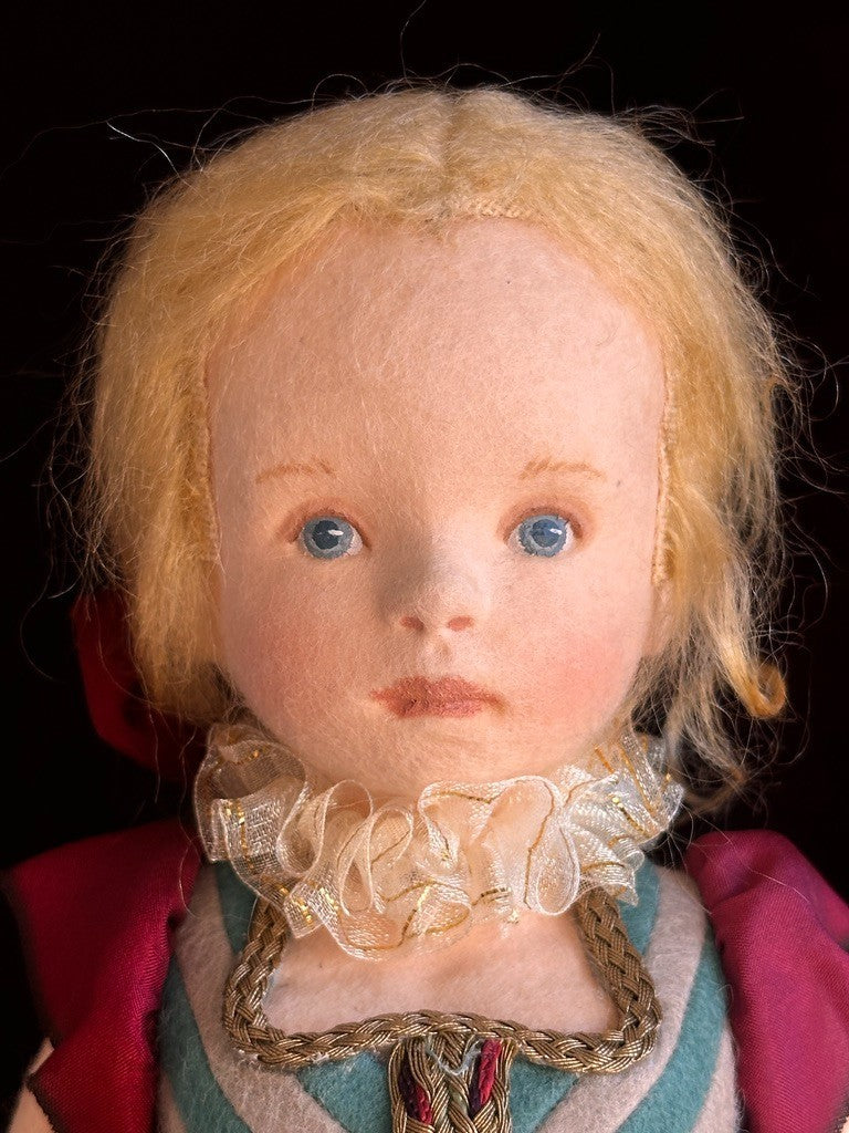 Collectible 12” John Wright Le Bal Masque Musette UFDC Candy Container Doll