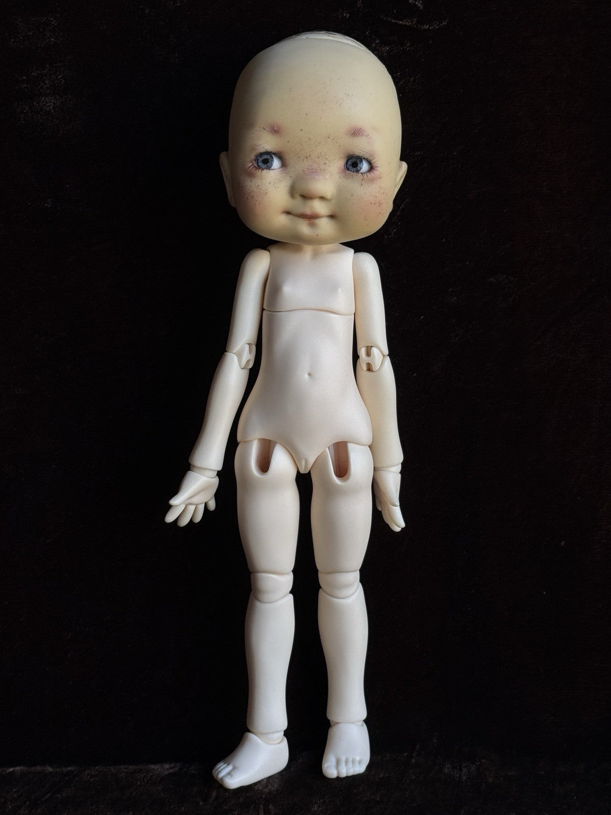 Rare Meadow TWINKLE-PATTI 11.75" BJD Resin Full Set Doll Dressed Incorrect Body