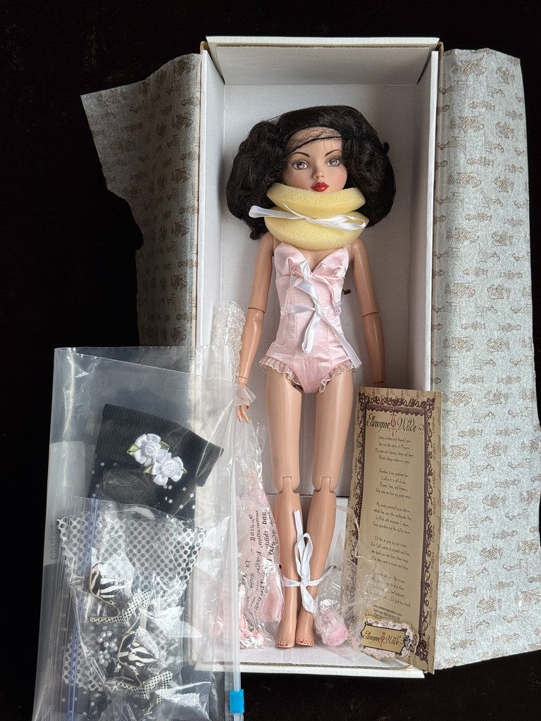 Tonner Ellowyne Wilde Essential Brunette Fashion Doll Box + Extra Outfit
