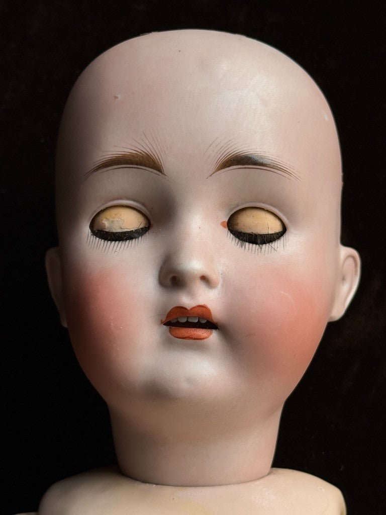 Antique German 21" Alt Beck Gottschalck 136 Bisque Head Doll