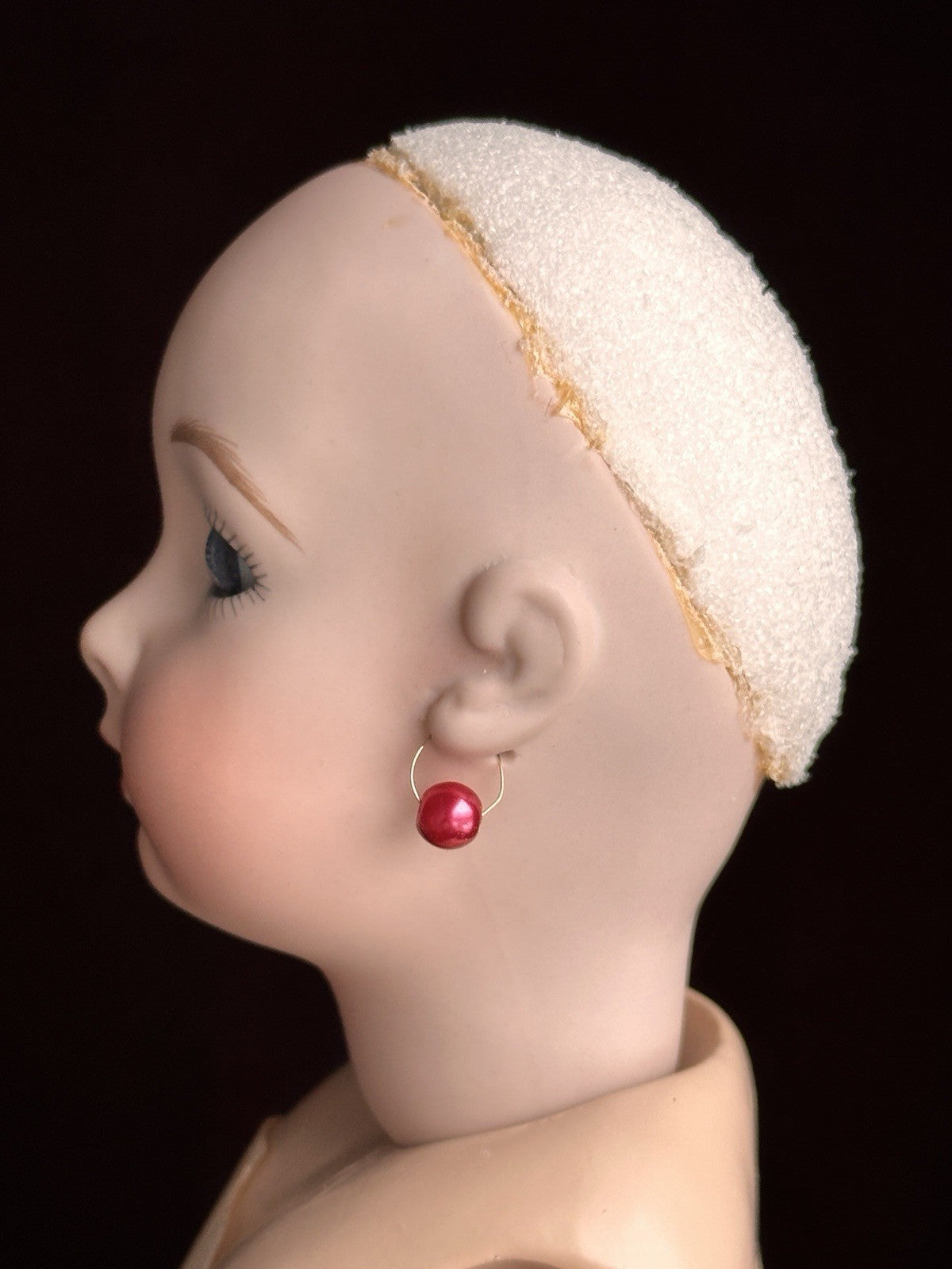 Vintage Lynda Marx Porcelain 15” Reproduction of Antique French Bru Jne Doll