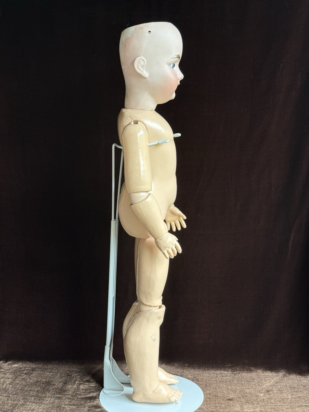 Large Antique German 27” Armand Marseille 390 Bisque Head Doll