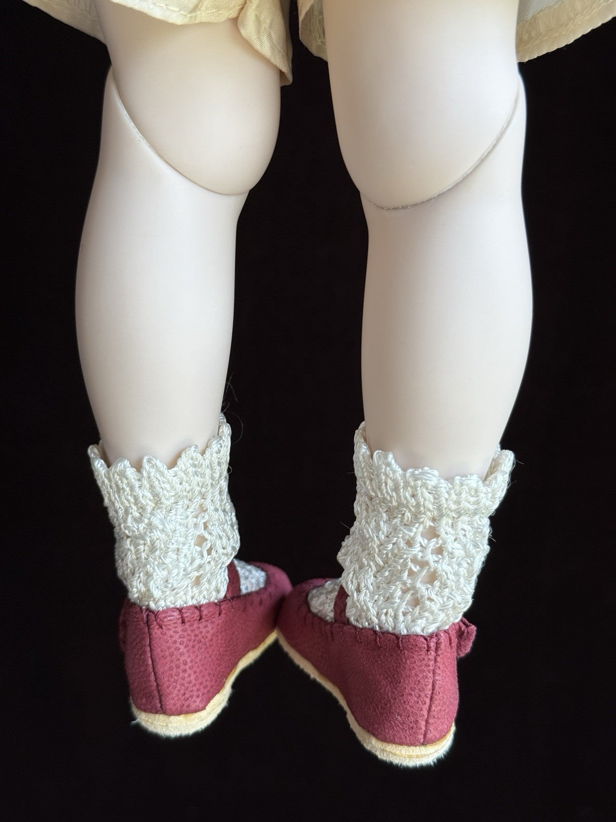 Collectible 17" Jointed Porcelain Pauline Doll German Artist Regina Sandreuter