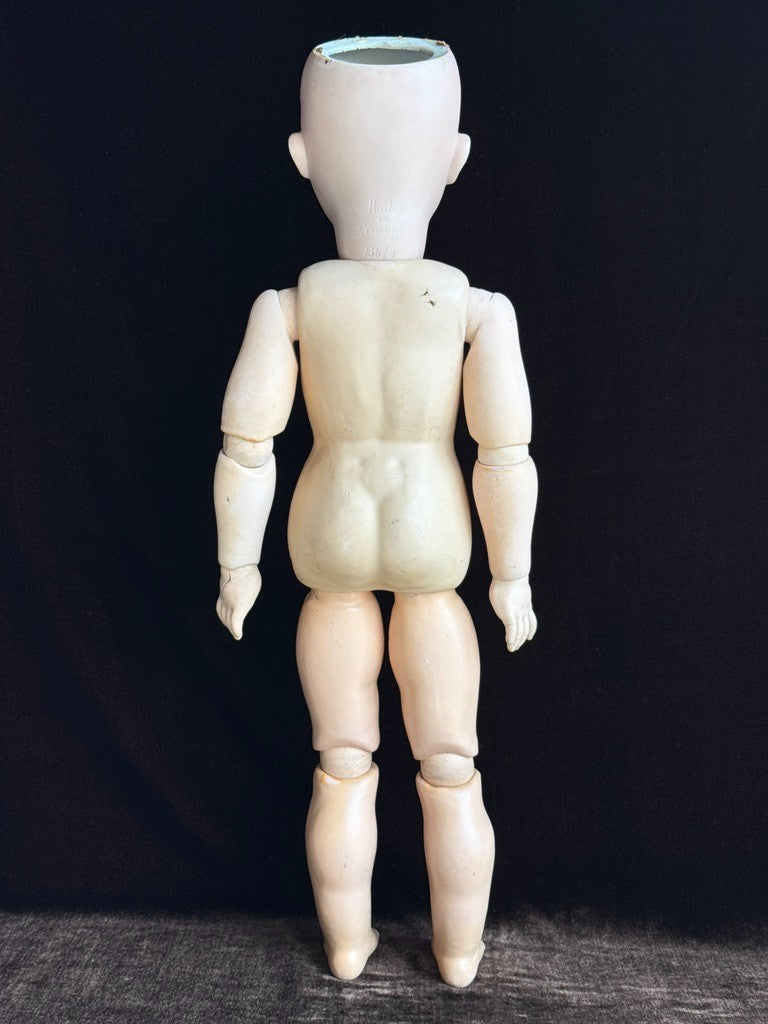 Antique German 21" Alt Beck Gottschalck 136 Bisque Head Doll