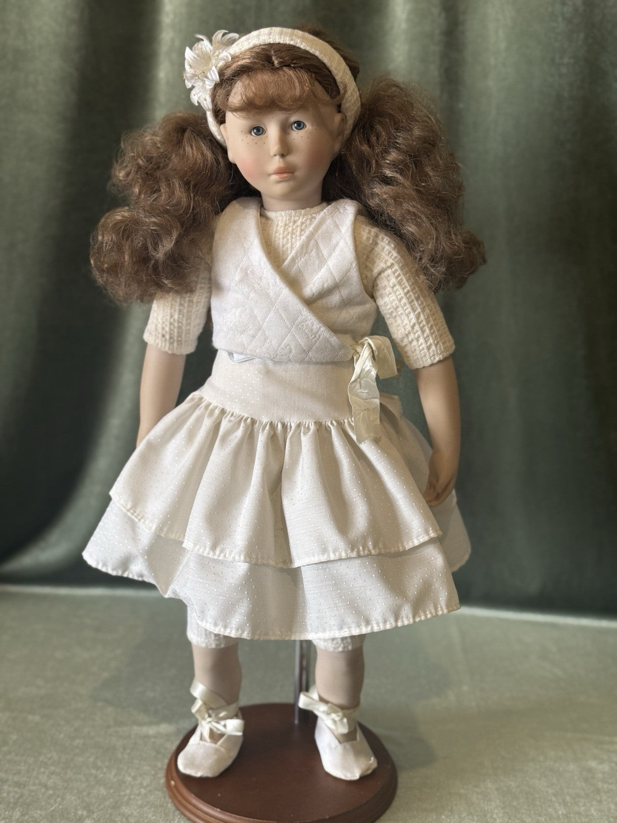 Lot Of 3 Vintage Malou Ancelin French Plastic 20” Dolls