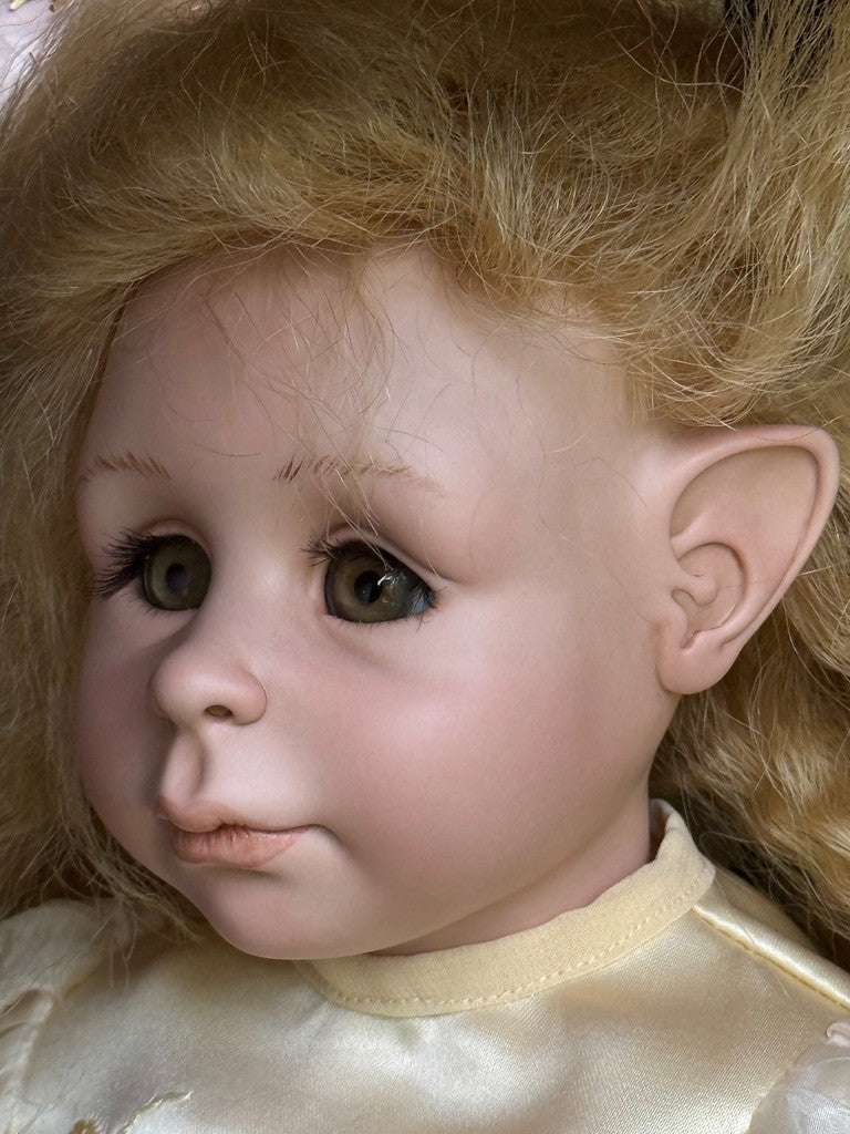 OOAK 21” GSR Elf Dimfy Porcelain Doll Gerda Schaarman-Rijsdijk LE 10