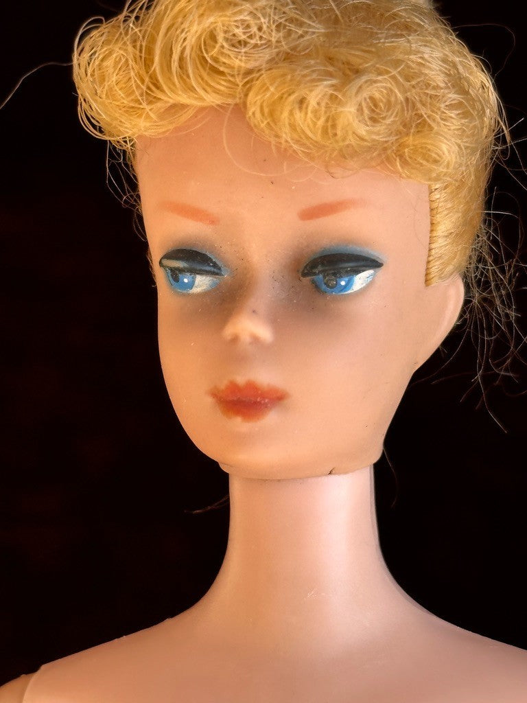 Early Mattel Vintage Blonde Ponytail Barbie Doll