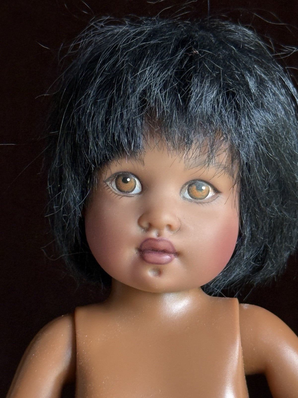 Collectible 7.5” Helen Kish Mowgli Vinyl Jointed Boy Doll
