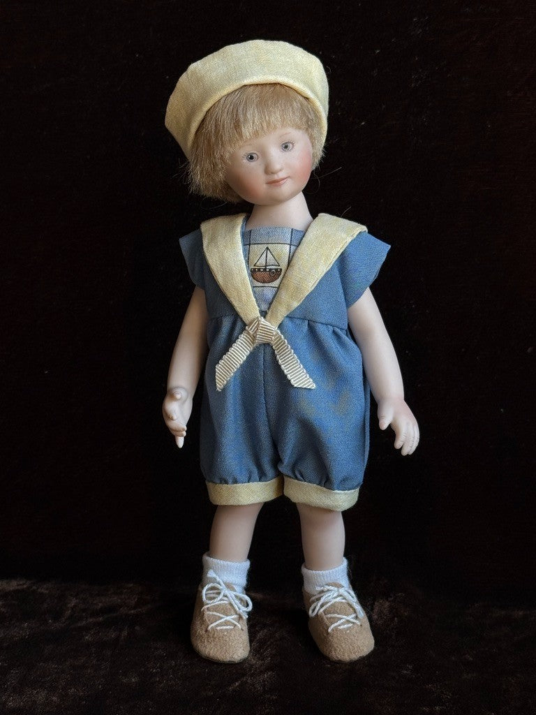 Porcelain 7” NIADA Artist Heather Maciak Robin Doll LE 15