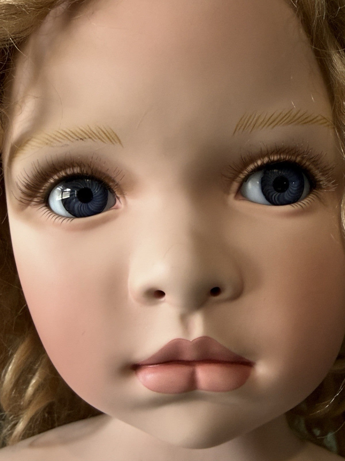 Porcelain 31” Doll “Christlyn” by Pamela Erff LE 200 Tag For Masterpiece Gallery