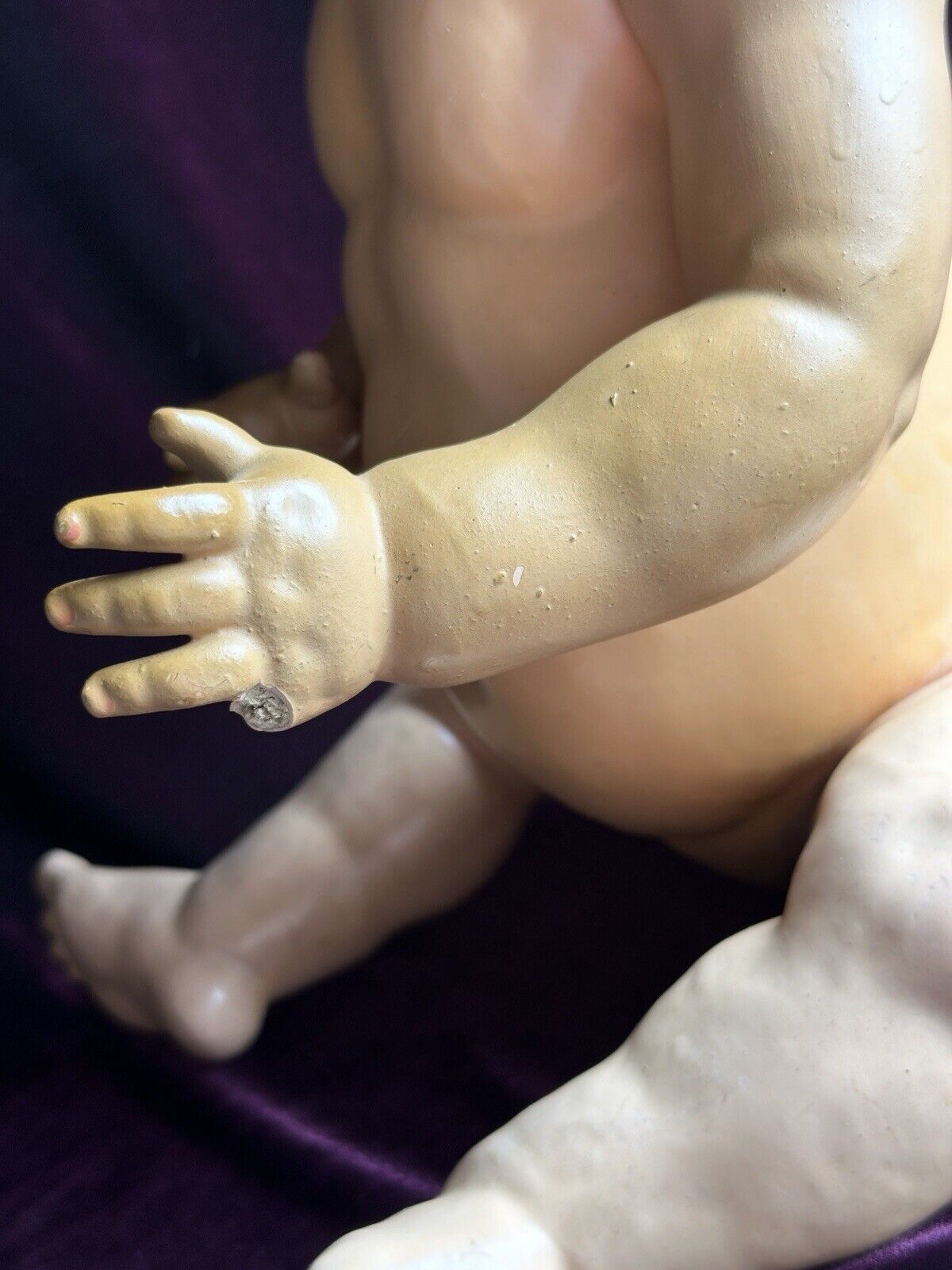 Antique German 22” Kammer Reinhardt 22 62 Bisque Head Baby Doll
