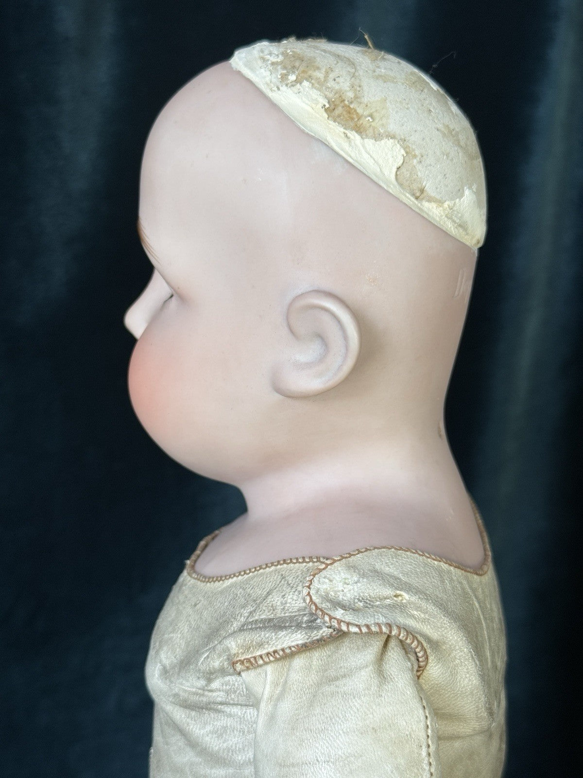 Antique German 21” Kestner 154 Bisque Shoulder Head Doll