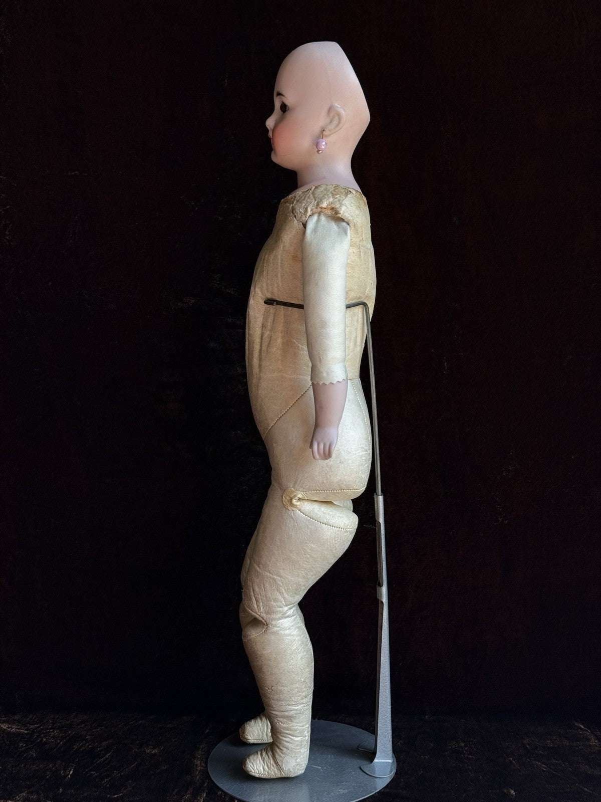 Antique German 22” Bahr & Proschild (?) Bisque Shoulder Head Fashion Doll