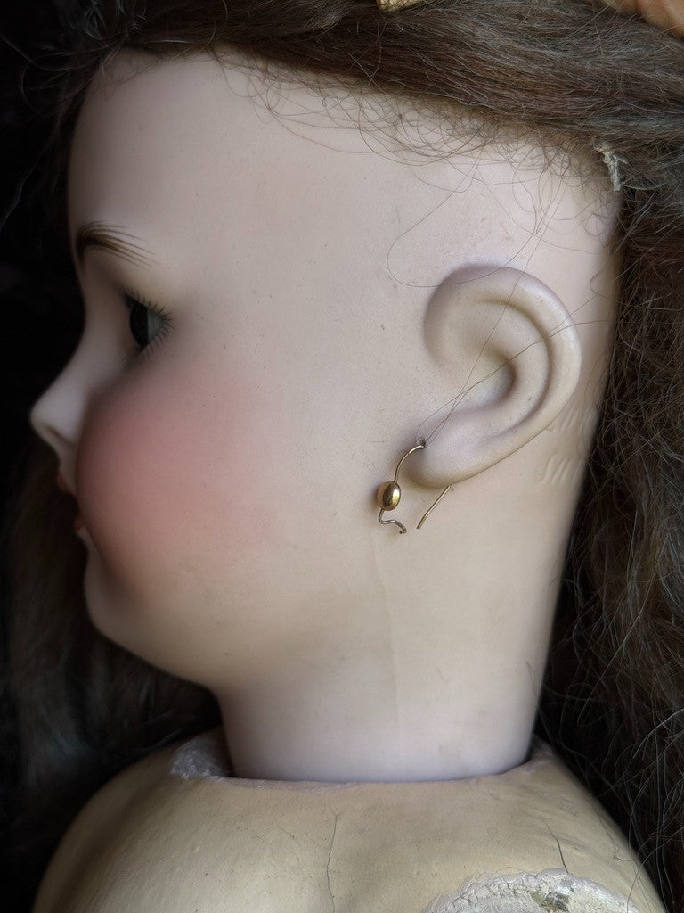 Antique German 29” Simon Halbig  Heinrich Handwerck Bisque Head Doll