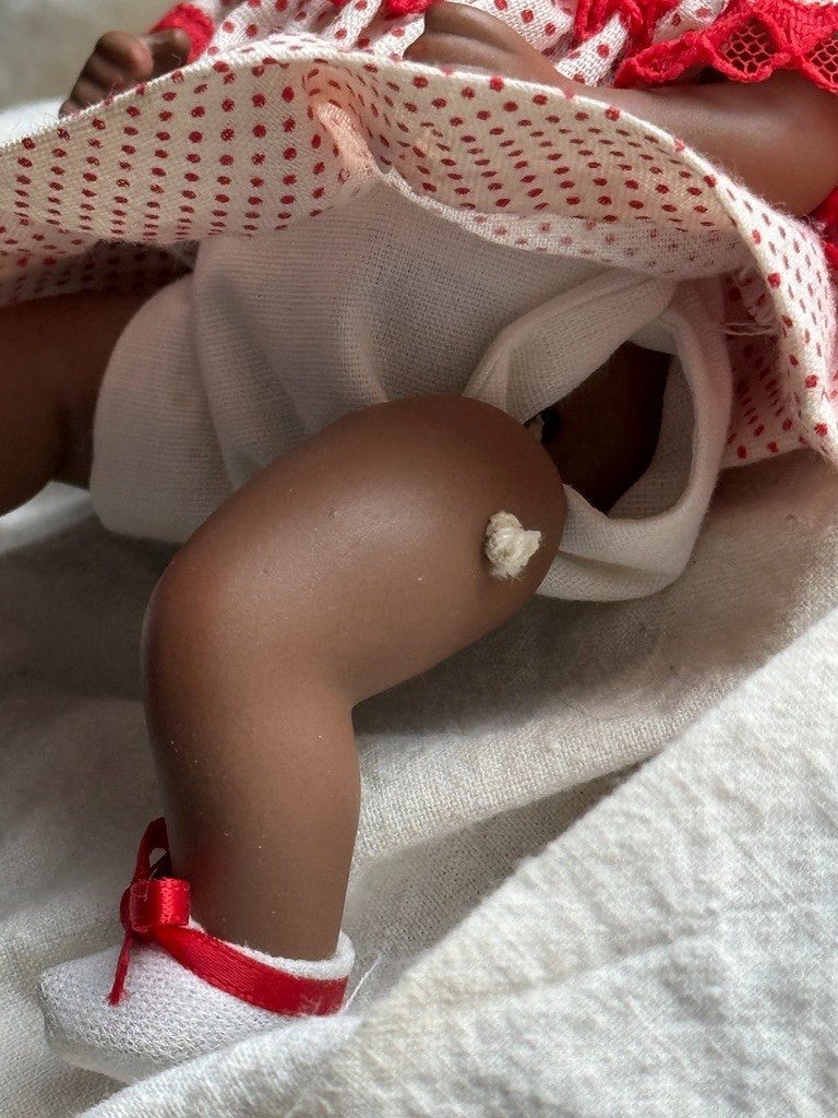 Vintage 22” Janie Bennett Janada Autumn Friends African American Girl Doll