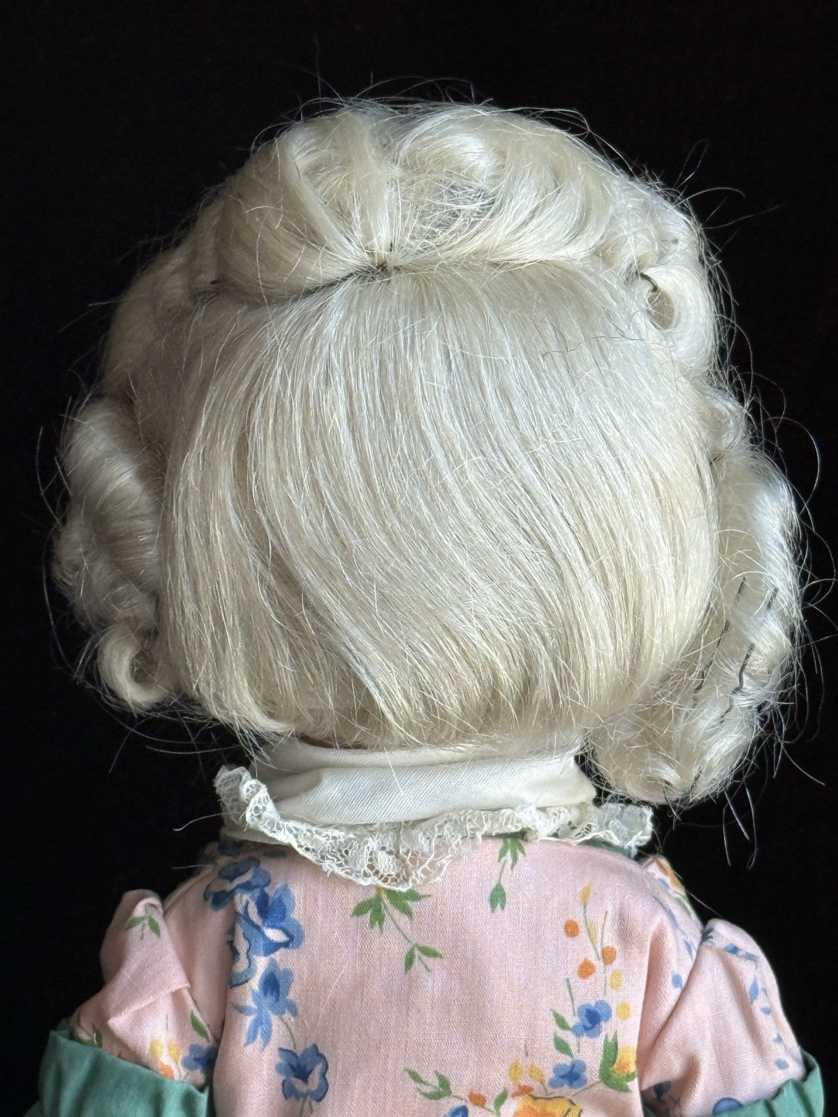 Vintage Effanbee 15.5” Composition Anne Shirley Historical Revolutionary Doll