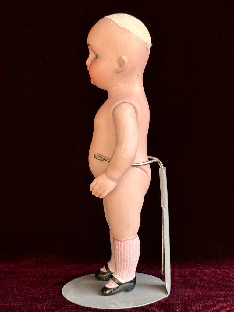 Large Antique German 7.5” Kestner 150 All Bisque Mignonette Doll