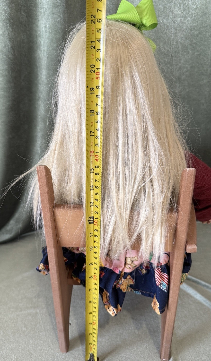 Large Original Porcelain Doll “Danielle” by Donna Rubert LE 2000
