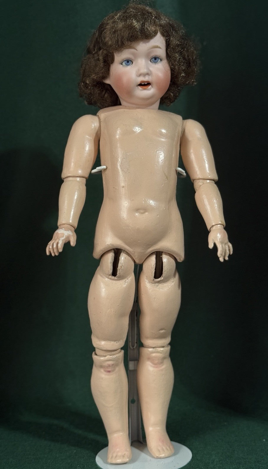 Antique Japan Bisque Head Morimura Brothers 20” Girl Doll