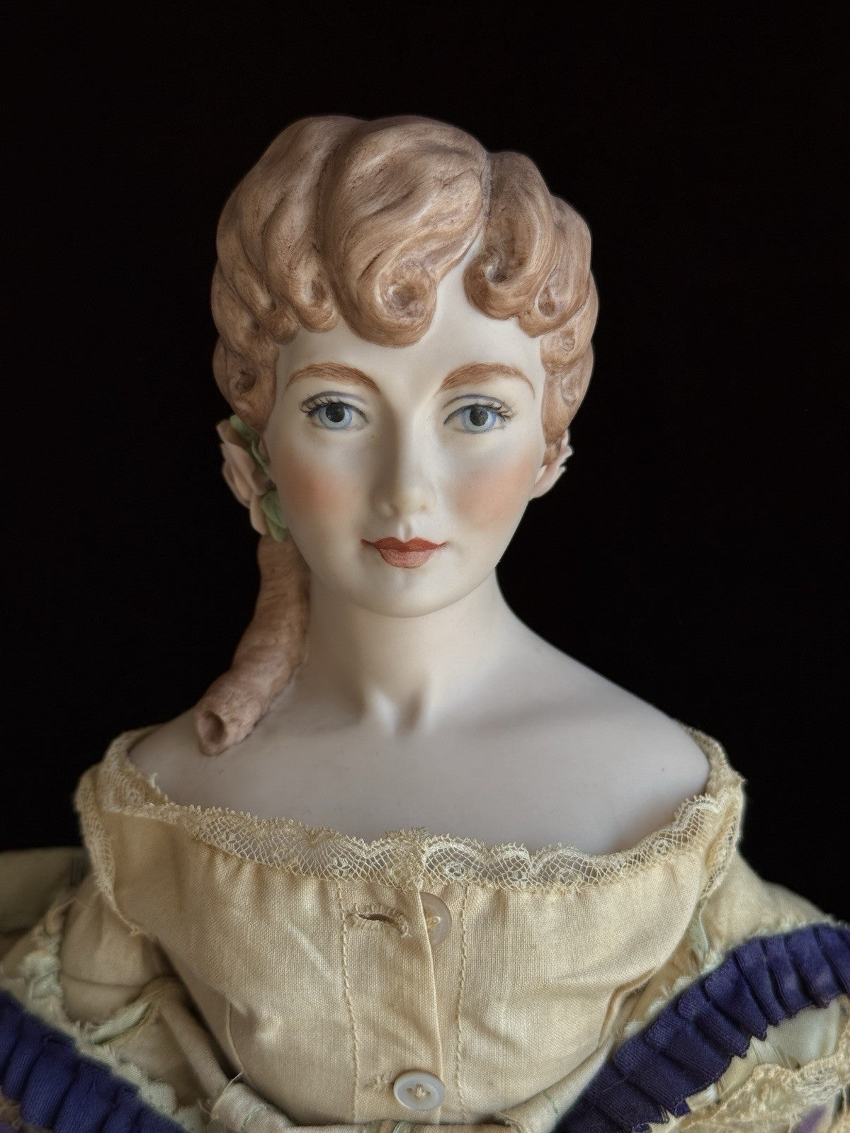 Vintage 1962 Porcelain 17.5” NIADA  Artist Fawn Zeller “Angela” Doll