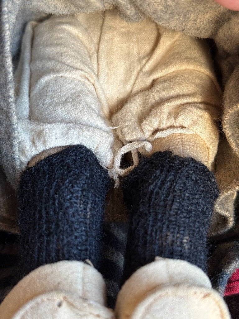 Rare Antique German 18.5” All Original Steiff Dutch Girl Doll