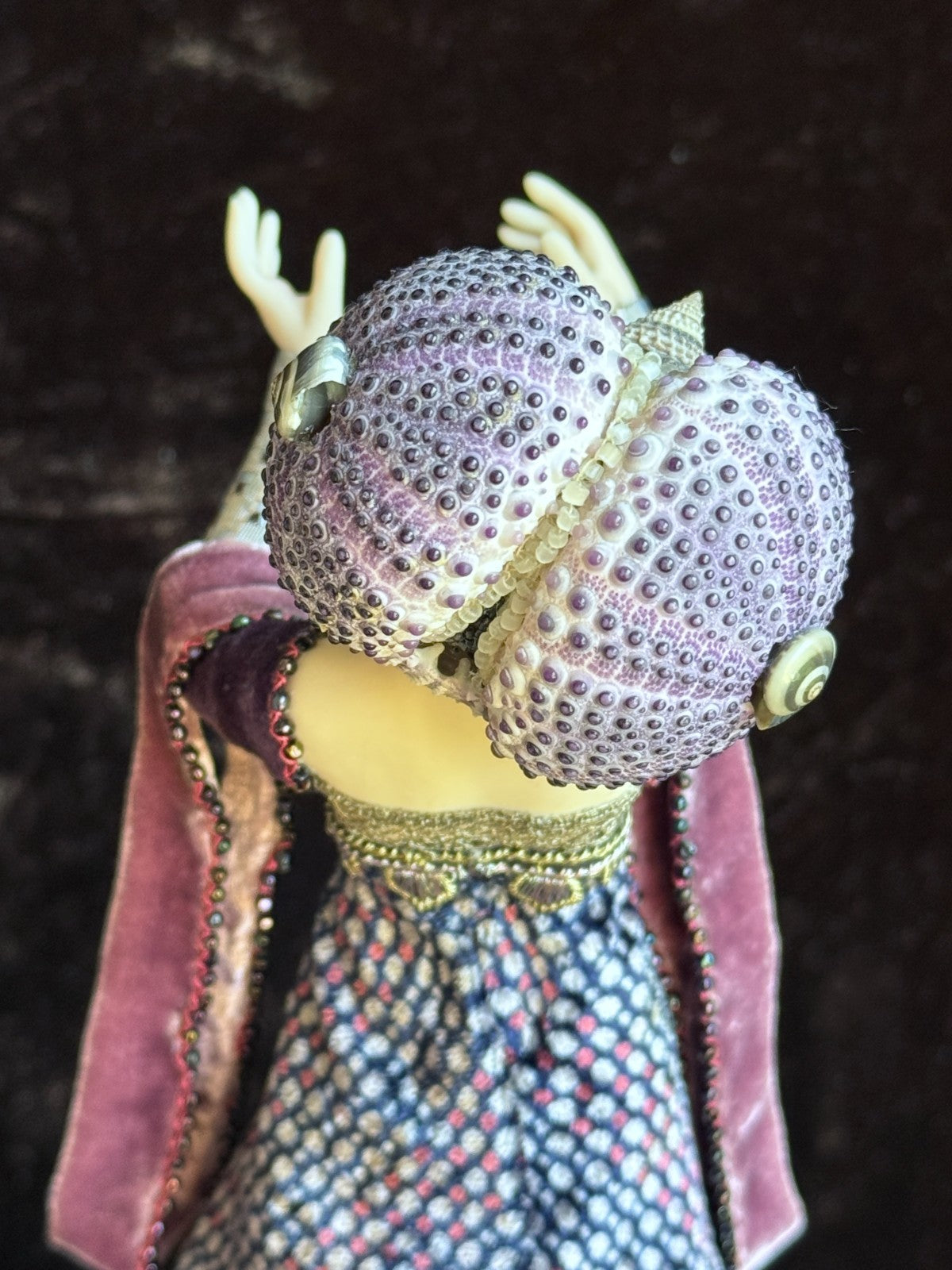 OOAK UFDC Artist Stephanie Blythe Porcelain 10" Lady Oursin Doll Figurine