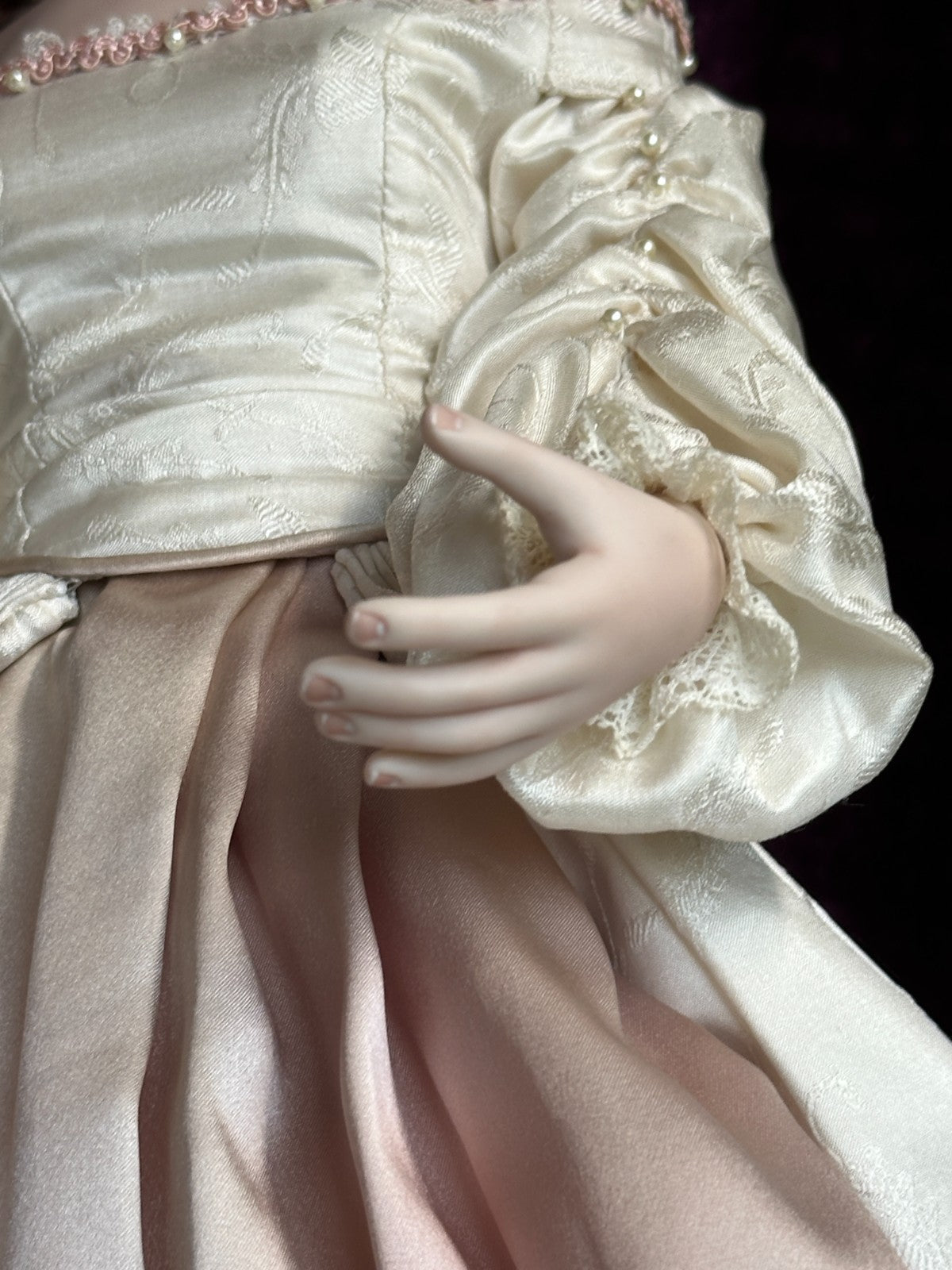 OOAK Artist Francirek & Oliveira Porcelain 22.5” Doll Constance LE 10