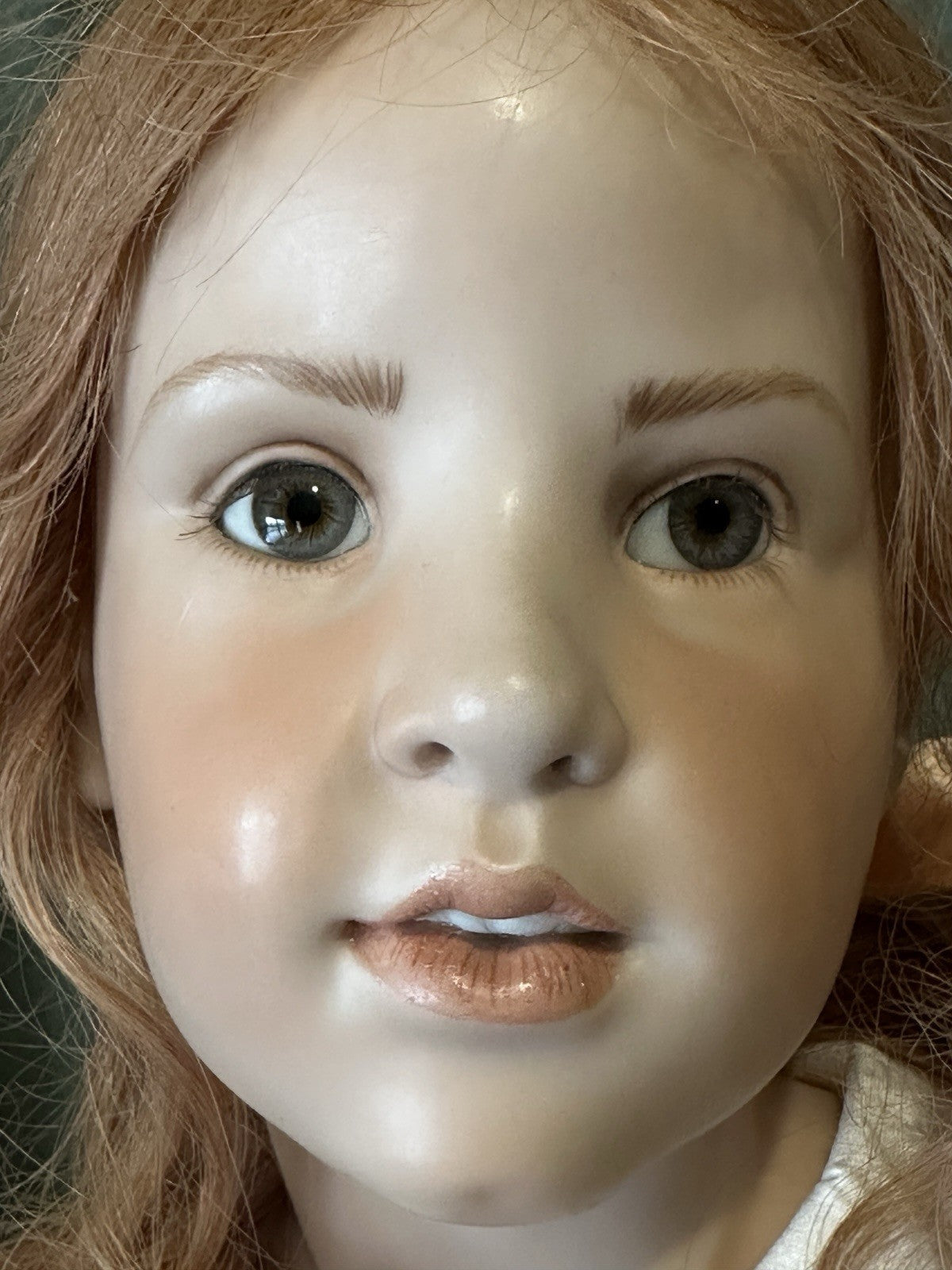 Artist Hildegard Gunzel Wax Over Porcelain 34” Doll “Sabrina” LE 25 Box