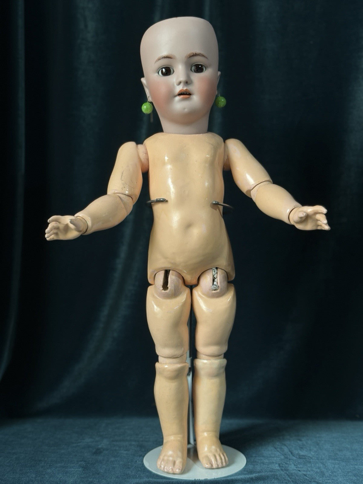 Antique German Simon Halbig Heinrich Handwerck 19” Doll Bisque Head