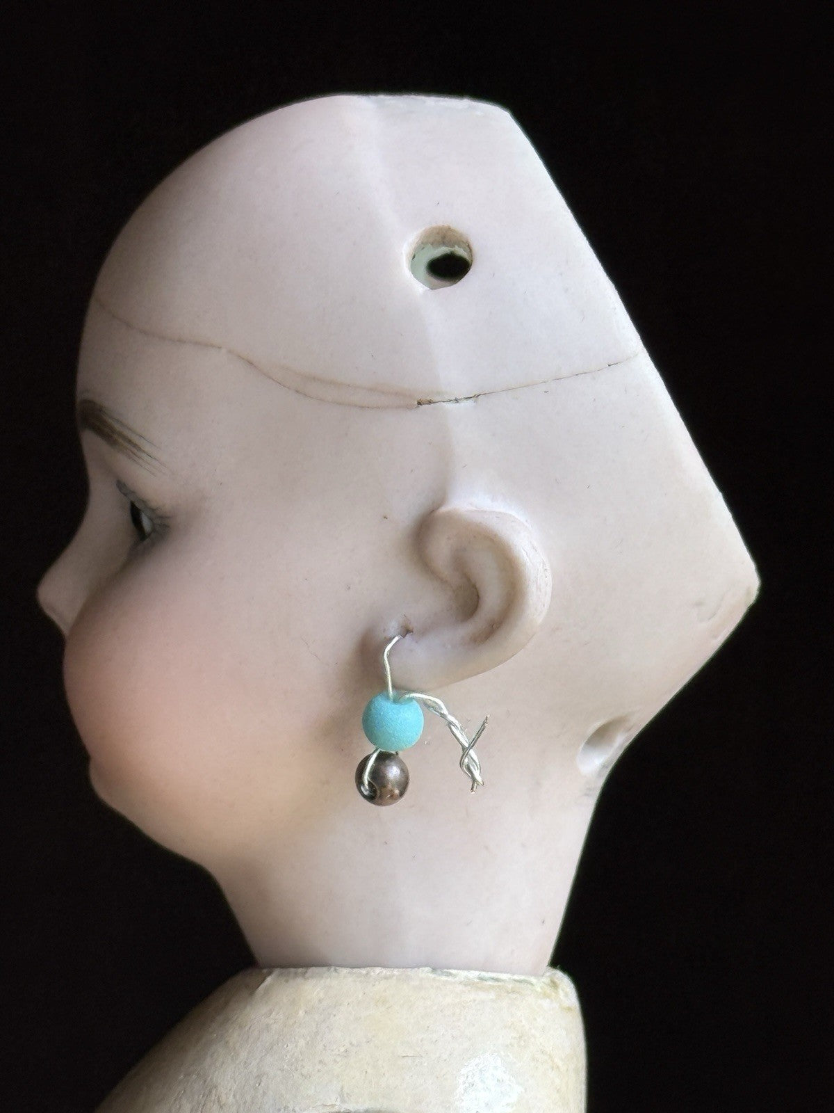 Antique German 10.75” Bleuette Size Simon Halbig Dep Bisque Head Doll