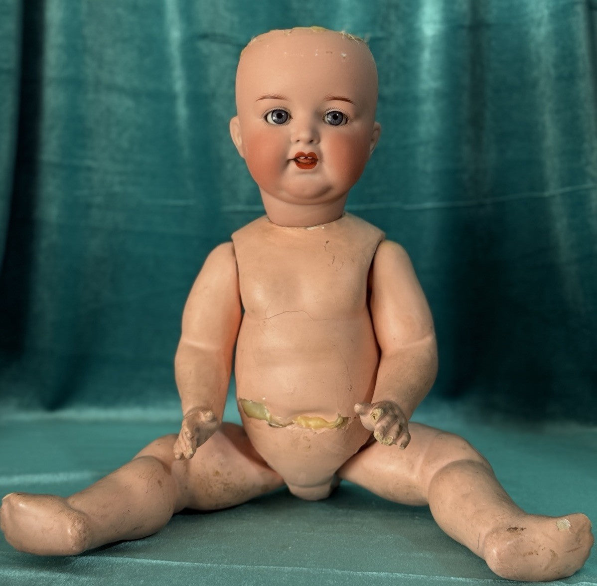Antique German Armand Marseille A 7 M Baby 18” Doll Mold 996