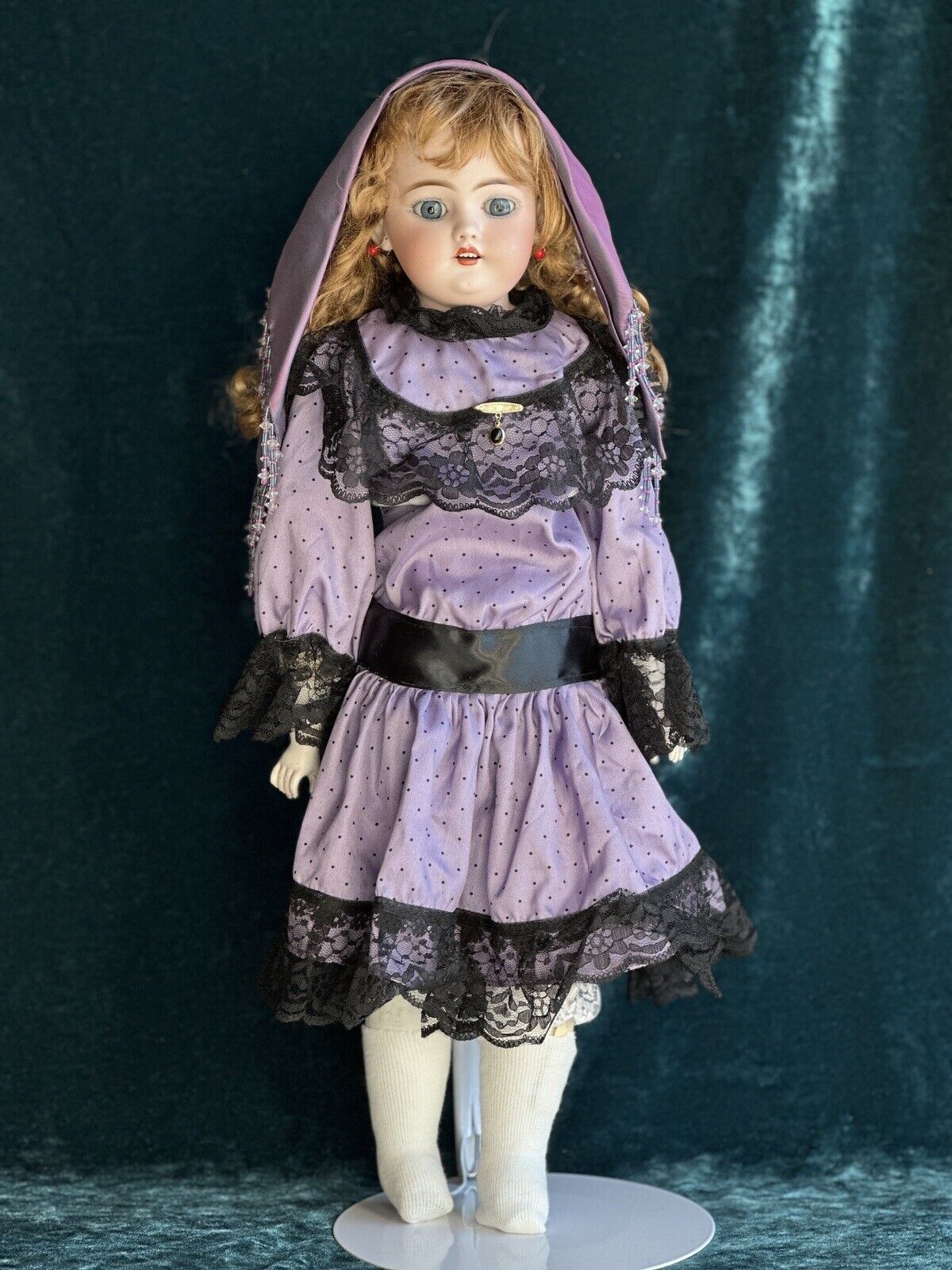 Antique German 20.5” Simon Halbig 1040 Bisque Shoulder Head Doll