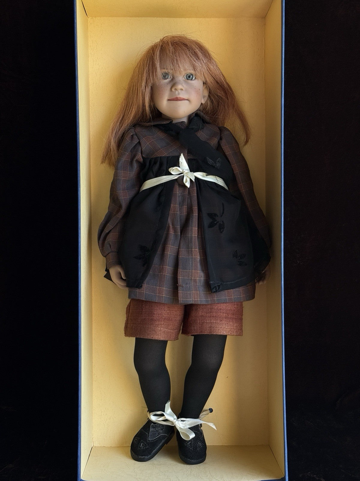 Lifelike Zwergnase 21” Vinyl Mathilt Doll 1999 LE 250 in Box with Tag