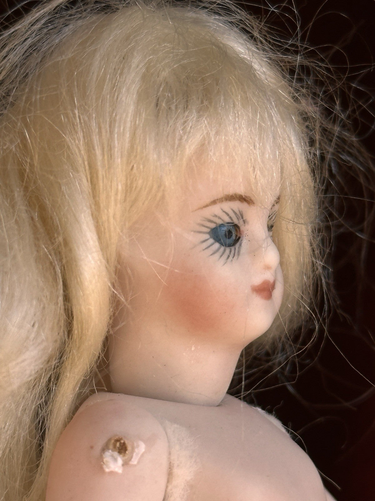 Darlene Lane Porcelain 5.5” Reproduction of Antique French Mignonette Doll