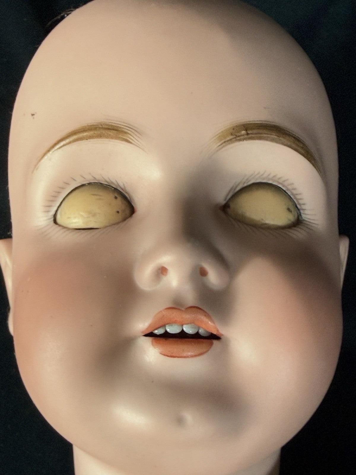 Large Antique German Kestner 164 Bisque Head Composition Body 28” Doll