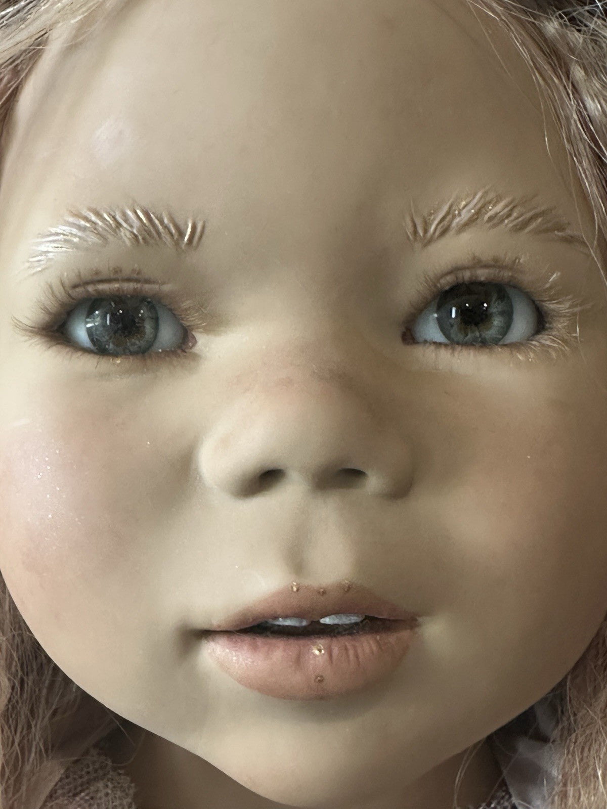 Collectible German Annette Himstedt Vinyl 31” Doll “Efli” Atlantis Series LE 377