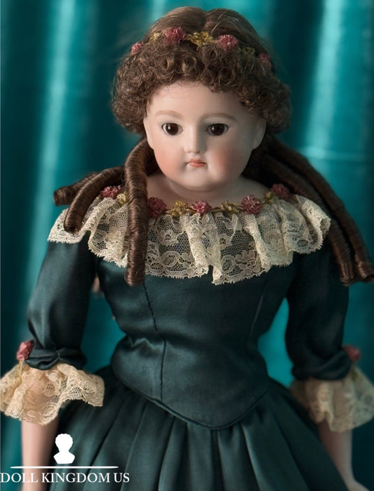 Vintage Reproduction of Kestner Alphabet Series (?) Turned Head 19” Doll