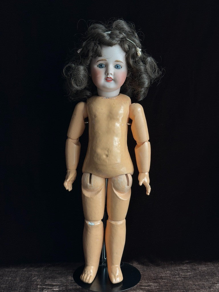 Antique French 19” SFBJ 60 Bisque Head Doll