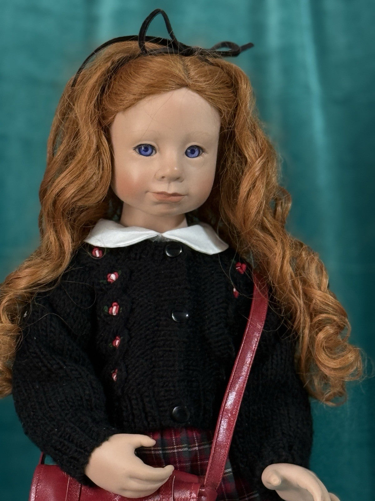Collectible Julie Good Kruger 1993 Vinyl 20" Doll "Tess"