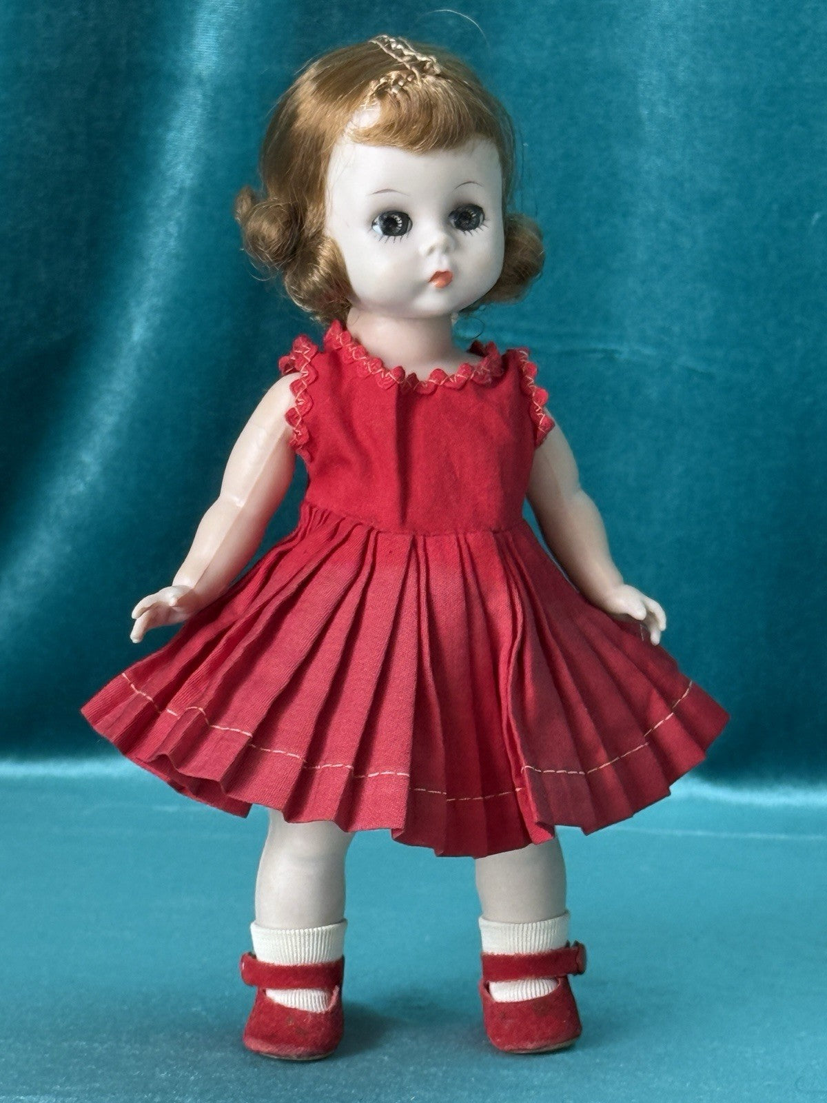 Vintage Madame Alexander WENDY Spectator Sports #578BK Tagged Outfit Walker Doll