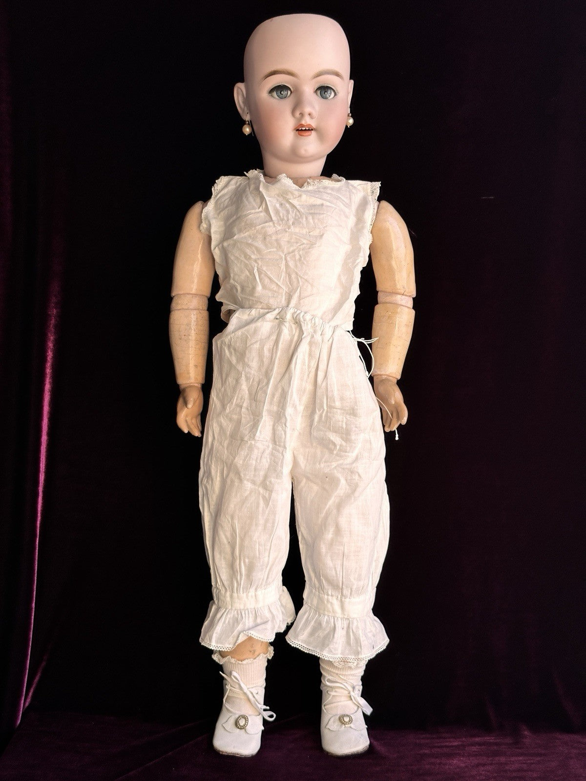Antique German 30” Heinrich  Handwerck 109 Bisque Head Doll