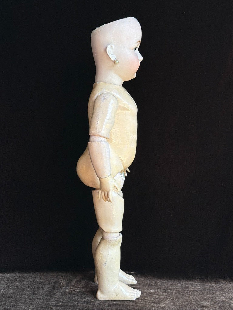 Antique German 24” Simon Halbig WSK Wiesenthal Schindel Kallenberg Bisque Doll