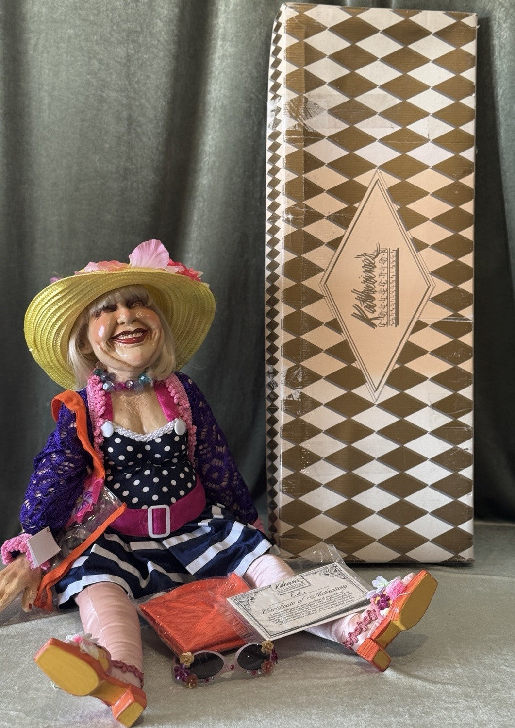 MIB Collectible Wayne Kleski Katherine’s Collection Beach EULA 30” Doll Box/COA