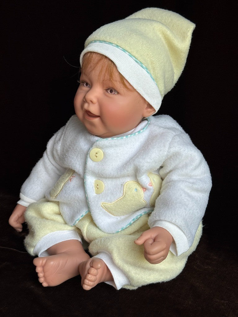 Lee Middleton “Just Ducky” Vinyl Cloth Baby Doll by Reva Schick LE 3000 in Box