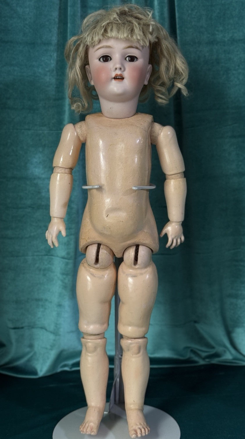 Antique German Simon Halbig  Handwerck Mold 69 12x Bisque Head 24” Doll