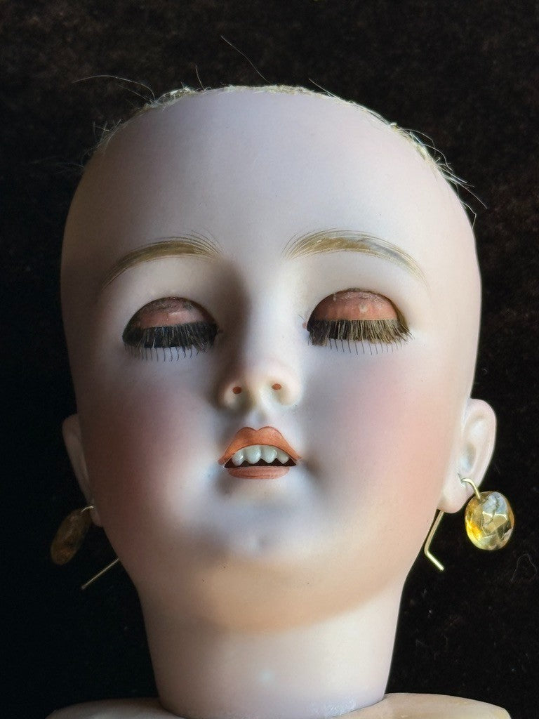 Antique German 21.5” Simon Halbig 1159 Fashion Lady Bisque Head Gibson Girl Doll